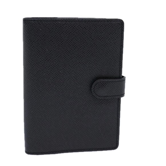 LOUIS VUITTON Taiga Agenda PM Day Planner Cover Grizzly R20434 LV Auth 85811 - Picture 1 of 14